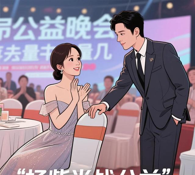 杨紫肖战公益演讲